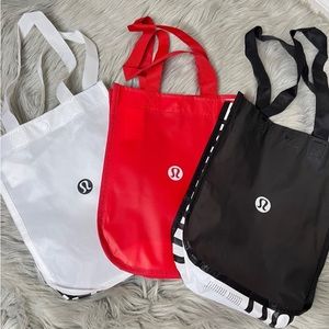 Lululemon reusable tote bag